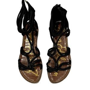 Sam Edelman Gladiator Strap Sandals Leather & Suede